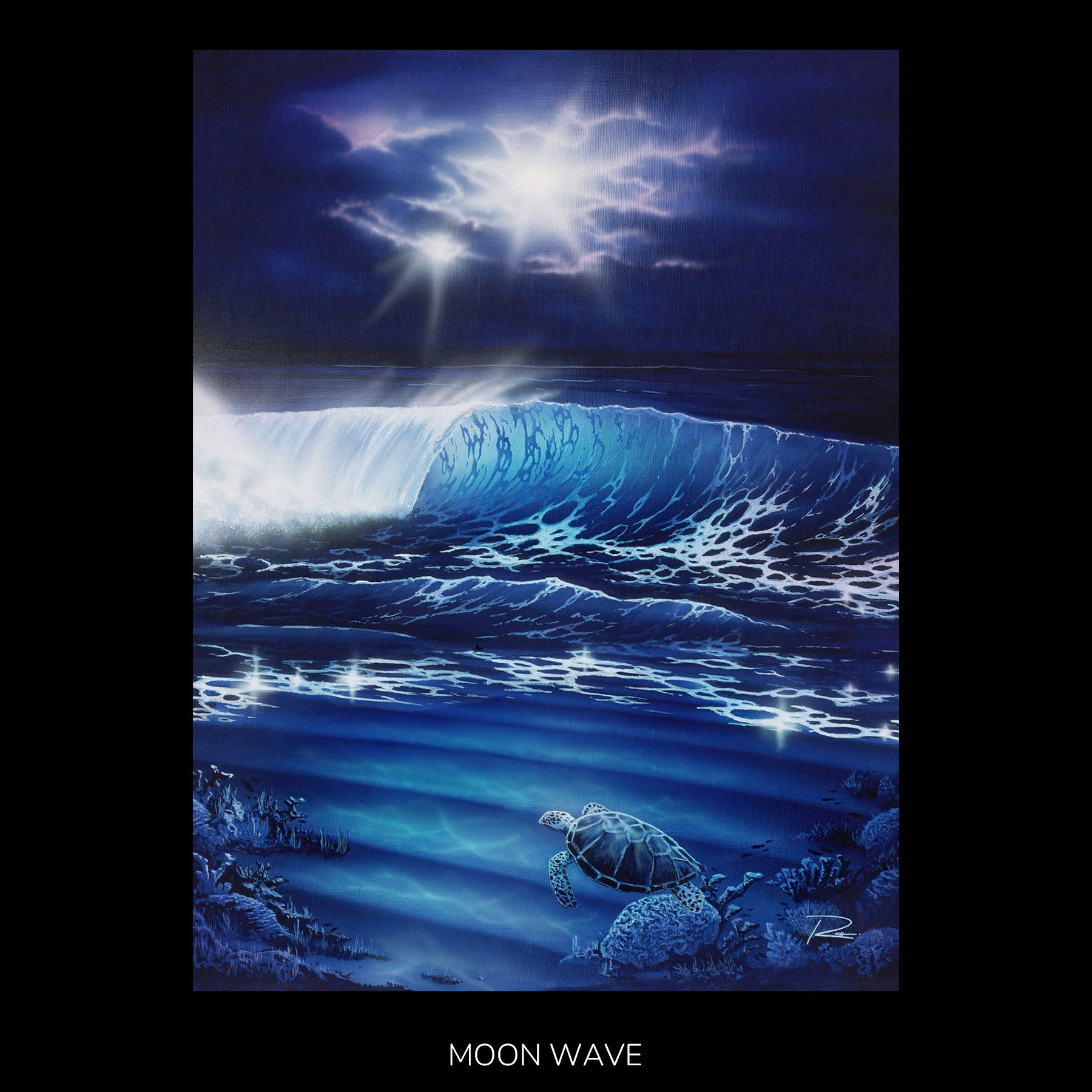 MOON WAVE – Rich Floyd Fine Art