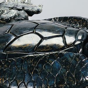 Sea Turtle Resting - Bronze